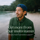 New Chapter Multivitamins for Men 40+ side view of tablet