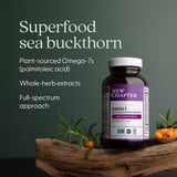 New Chapter Omega-7 Sea Buckthorn Blend packaging with ingredients list