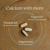 New Chapter Organic Plant Calcium Supplement tablets close-up