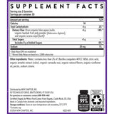 New Chapter Organic Prebiotic Fiber Gummies with fresh fruit