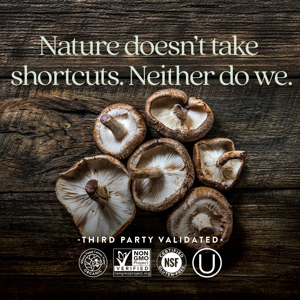 New Chapter Organic Reishi Mushroom Supplement ingredients list