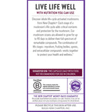 New Chapter Organic Reishi Mushroom Supplement with a measuring spoon