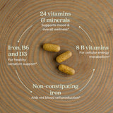 New Chapter Postnatal Multivitamins 218g side view