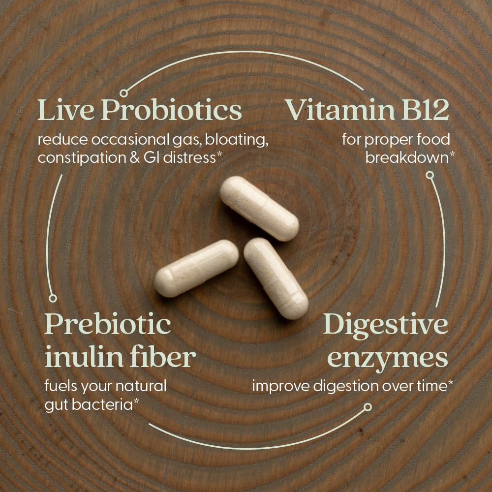 New Chapter Probiotic daily Support 227g side view