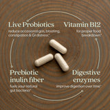 New Chapter Probiotic daily Support 227g side view