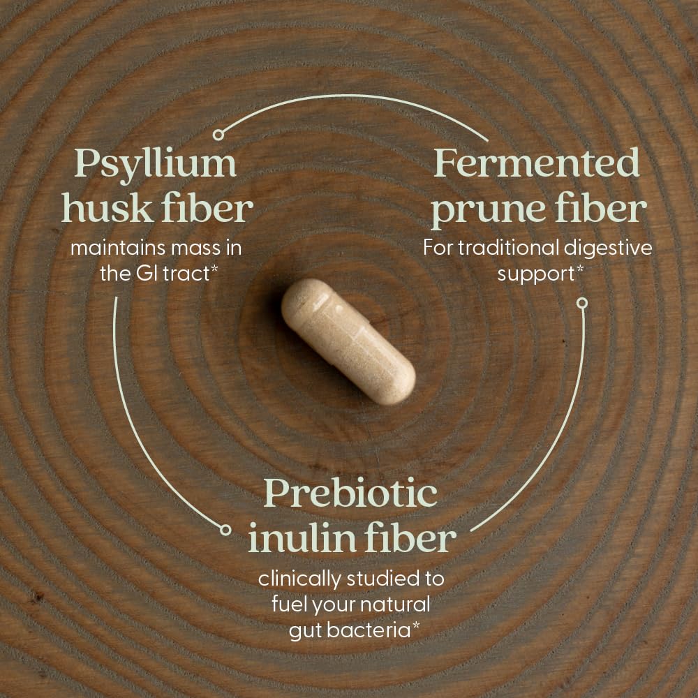 New Chapter Probiotic Triple-Fiber Blend 227g side view