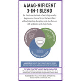 New Chapter Triple Magnesium Complex 325mg on a wooden table