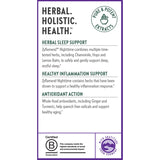 New Chapter Turmeric Sleep Aid Capsules inside view