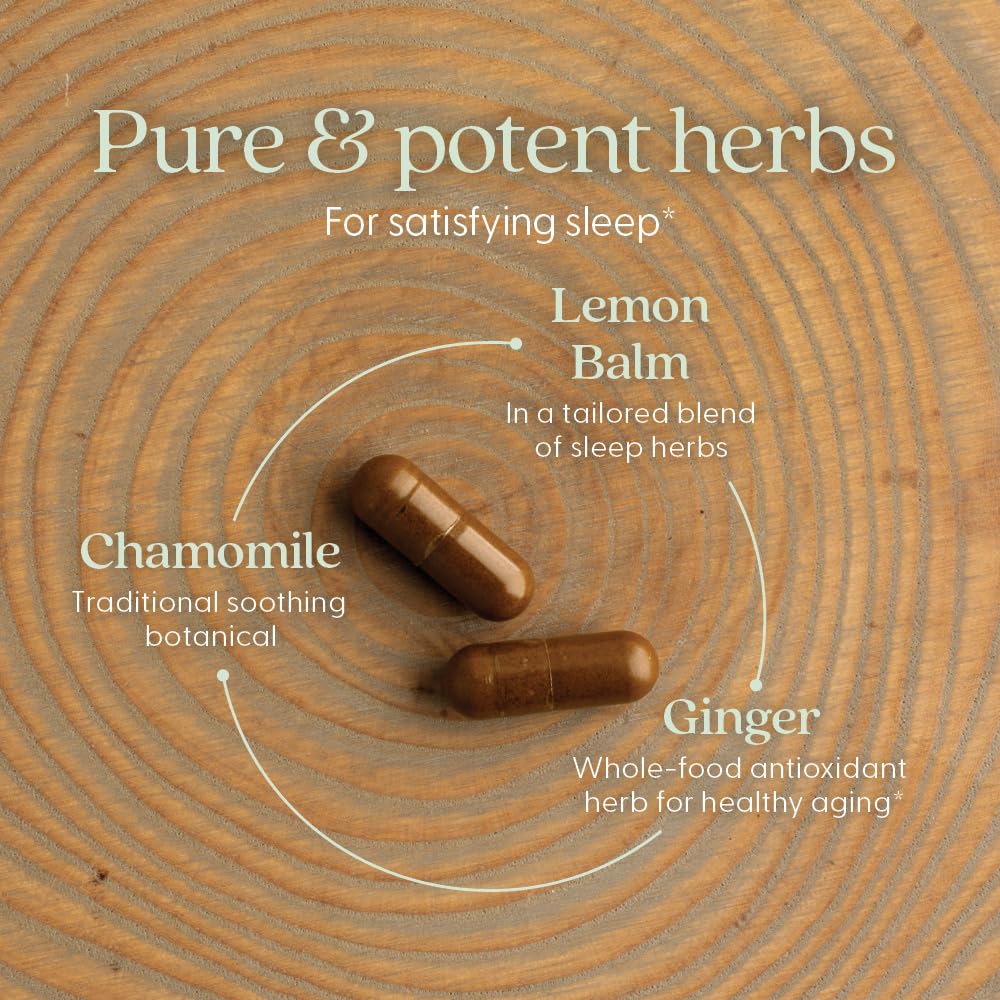 New Chapter Turmeric Sleep Aid Capsules with packaging