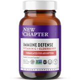 New Chapter Vitamin C + Elderberry supplement front view