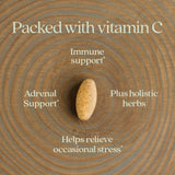 New Chapter Vitamin C + Elderberry Supplement with packaging