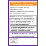 New Chapter Vitamin C organic certification details