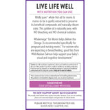 New Chapter Wholemega Fish Oil Supplement with a measuring spoon