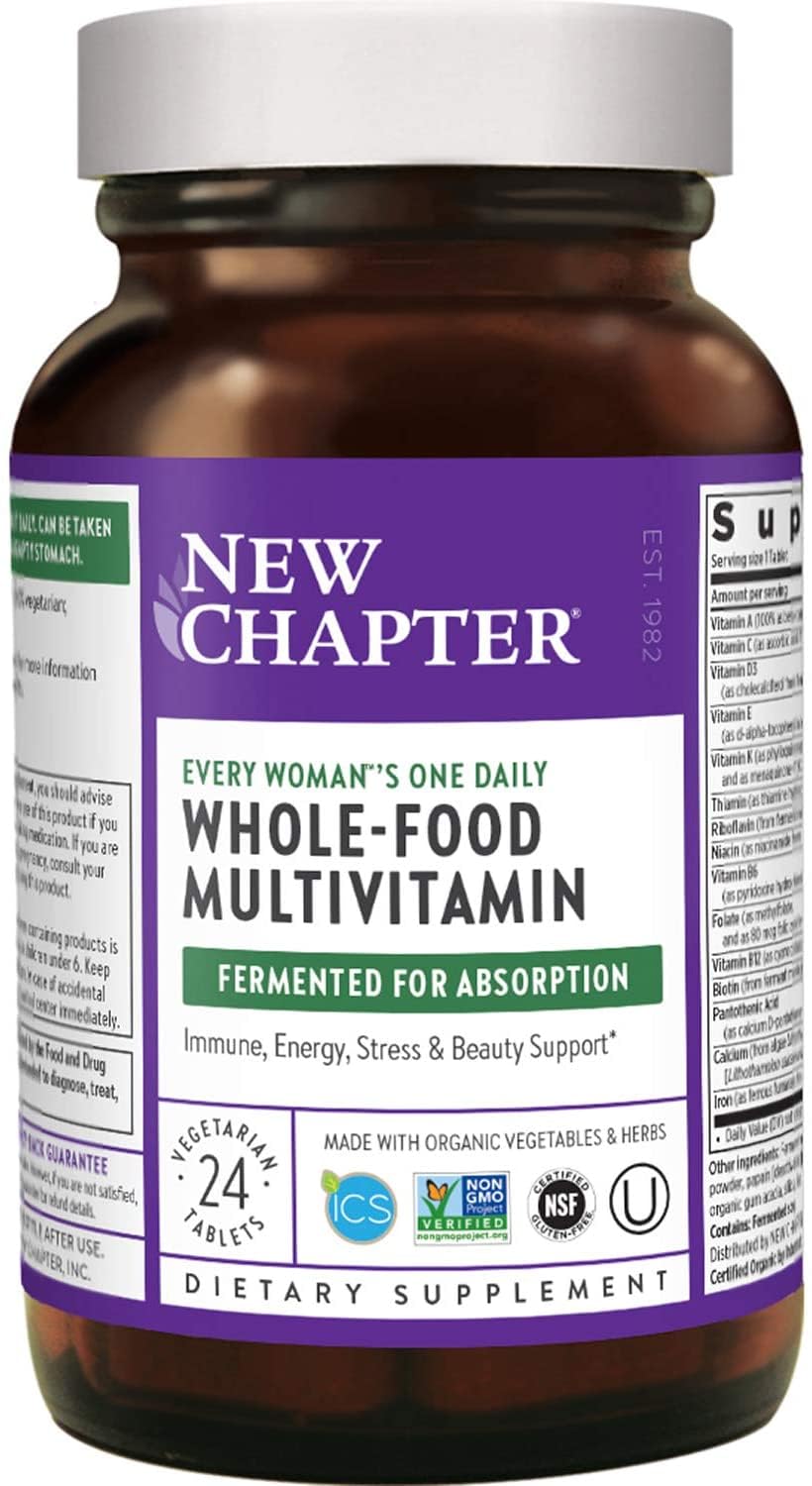 New Chapter Women's Multivitamin 30 Capsules front view