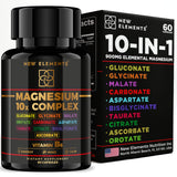 New Elements Magnesium 10-in-1 Formula 100g front view