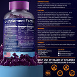 New Elements Melatonin Gummies Kids grape flavour gummy