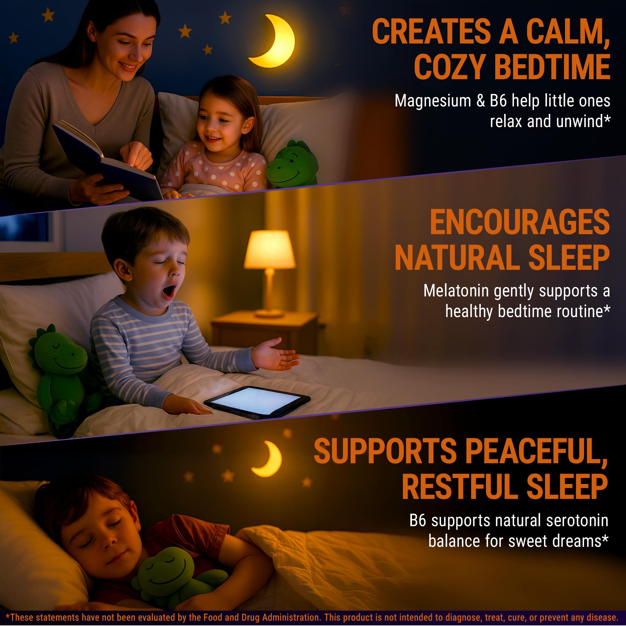 New Elements Melatonin Gummies Kids nutritional information