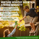 New Elements Vitamin D3 & K2 with Magnesium Glycinate ingredients list
