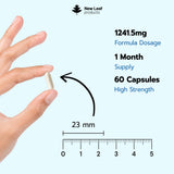 New Leaf Products Marine Collagen Capsules bottle with label