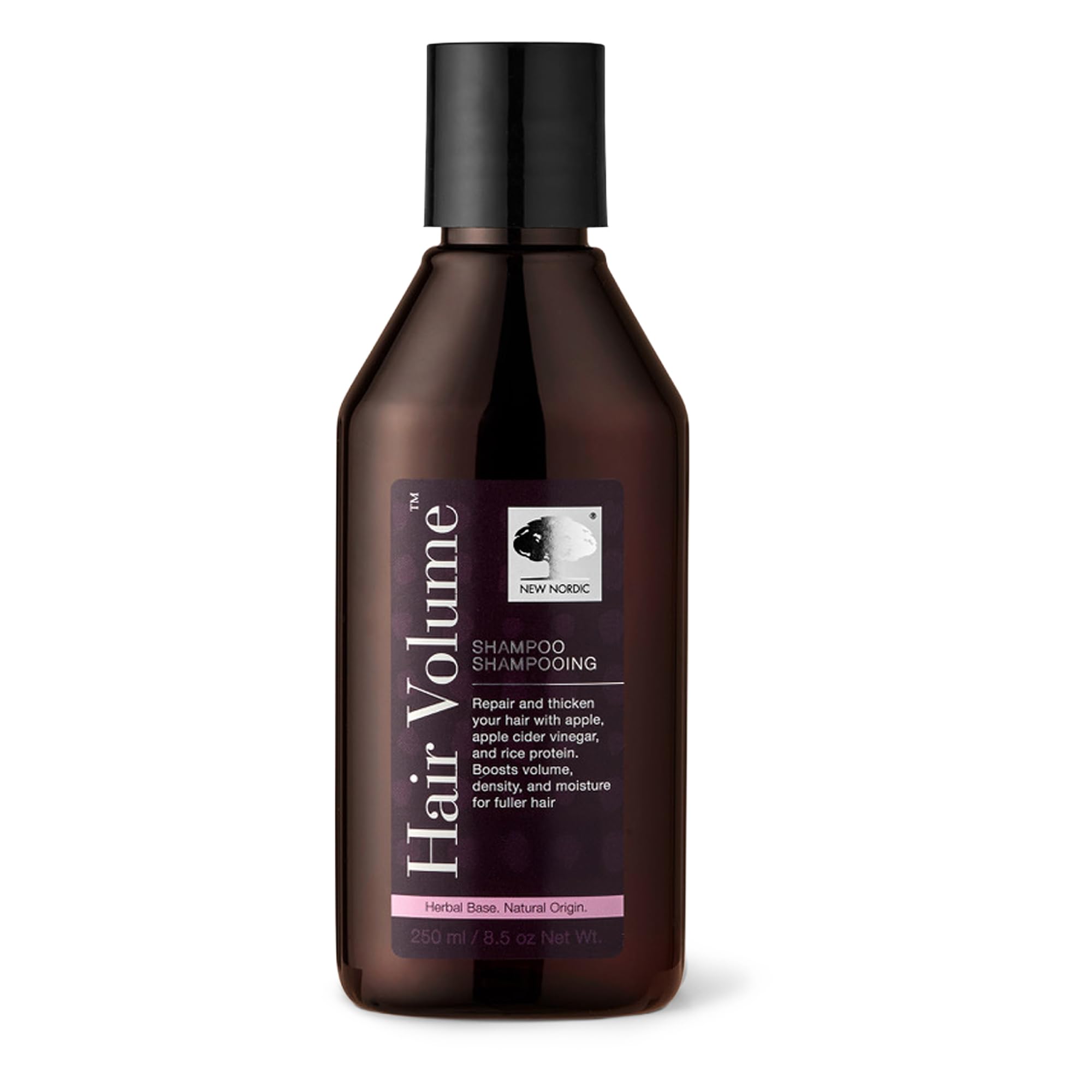 NEW NORDIC Hair Volume Shampoo 250ml front view