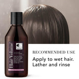 NEW NORDIC Hair Volume Shampoo 250ml with ingredients