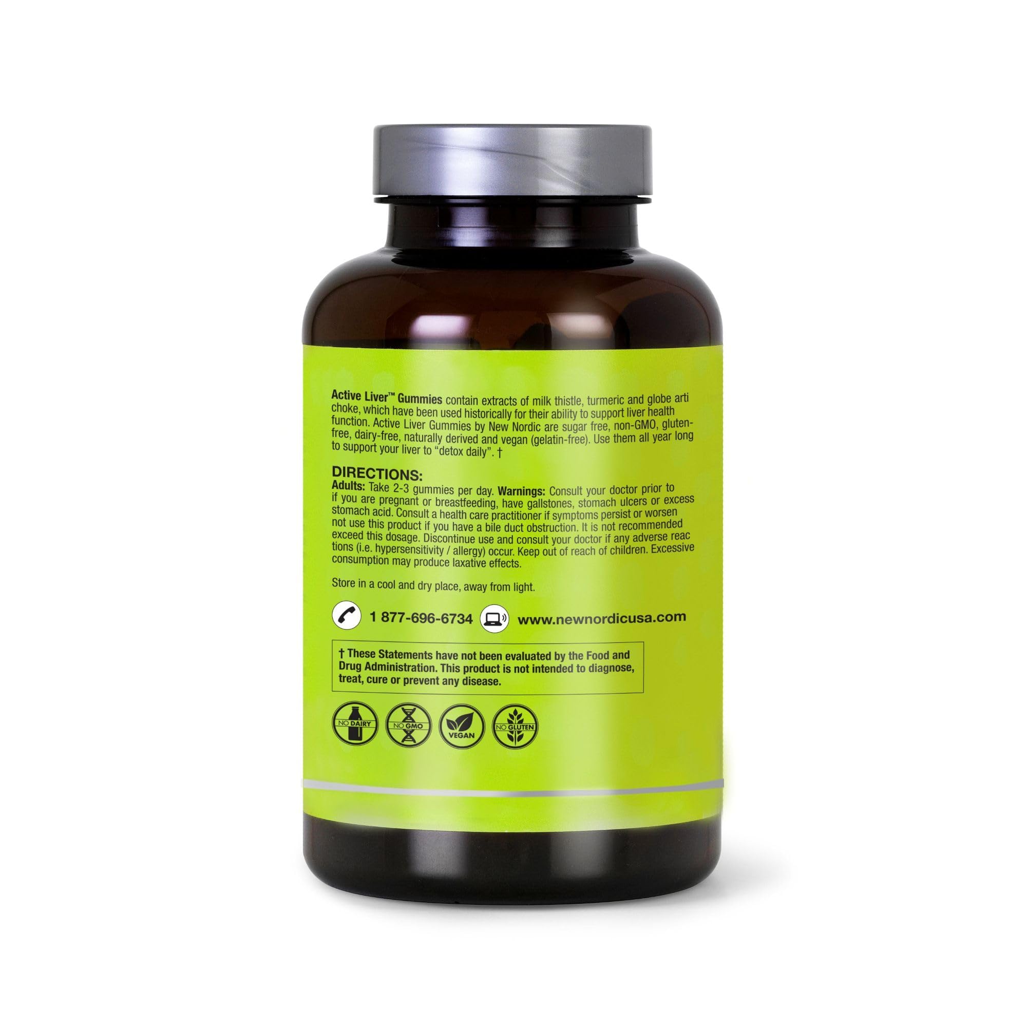 NEW NORDIC Milk Thistle Gummies ingredients list