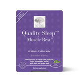 NEW NORDIC Quality Sleep Muscle Rest 60 coated tablets front view