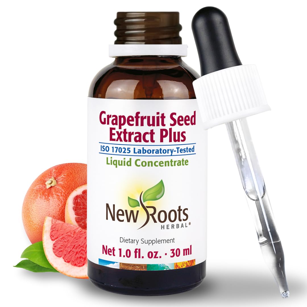 NEW ROOTS HERBAL Grapefruit Seed Extract Drops 90g front view