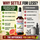 NEW ROOTS HERBAL Grapefruit Seed Extract Drops 90g with measuring spoon