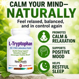NEW ROOTS HERBAL L-Tryptophan 220mg capsules side view