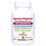 NEW ROOTS HERBAL Magnesium Bisglycinate 141g capsule bottle front view