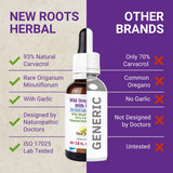 NEW ROOTS HERBAL Oregano Oil with Garlic 30ml dropper