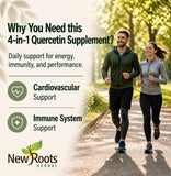 NEW ROOTS HERBAL Quercetin Bioflavonoid Complex 100g side view