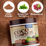 New Vitality Coco Complete Chocolate Antioxidant Powder packaging