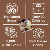 New Vitality Coco Complete Chocolate Antioxidant Powder scooper