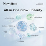 NEWELLME Collagen Beauty Drink bottle side view
