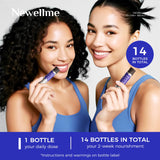 NEWELLME Collagen Beauty Drink with hyaluronic acid ingredients