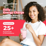 NEWELLME Daily daily Supplement Drink Mix berry flavour close-up