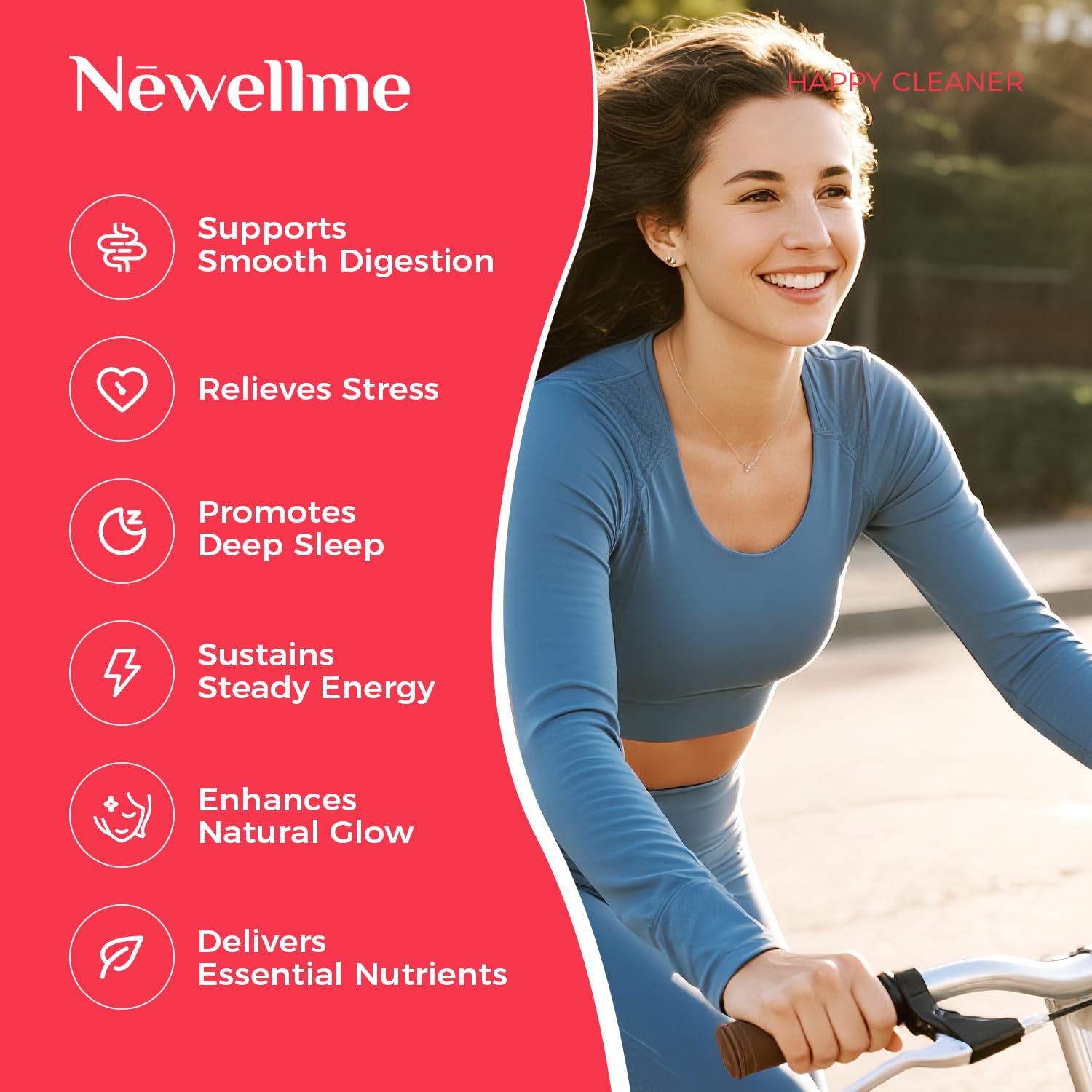 NEWELLME Daily daily Supplement Drink Mix box side view