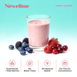 NEWELLME Daily daily Supplement Drink Mix mixed in a glass of water