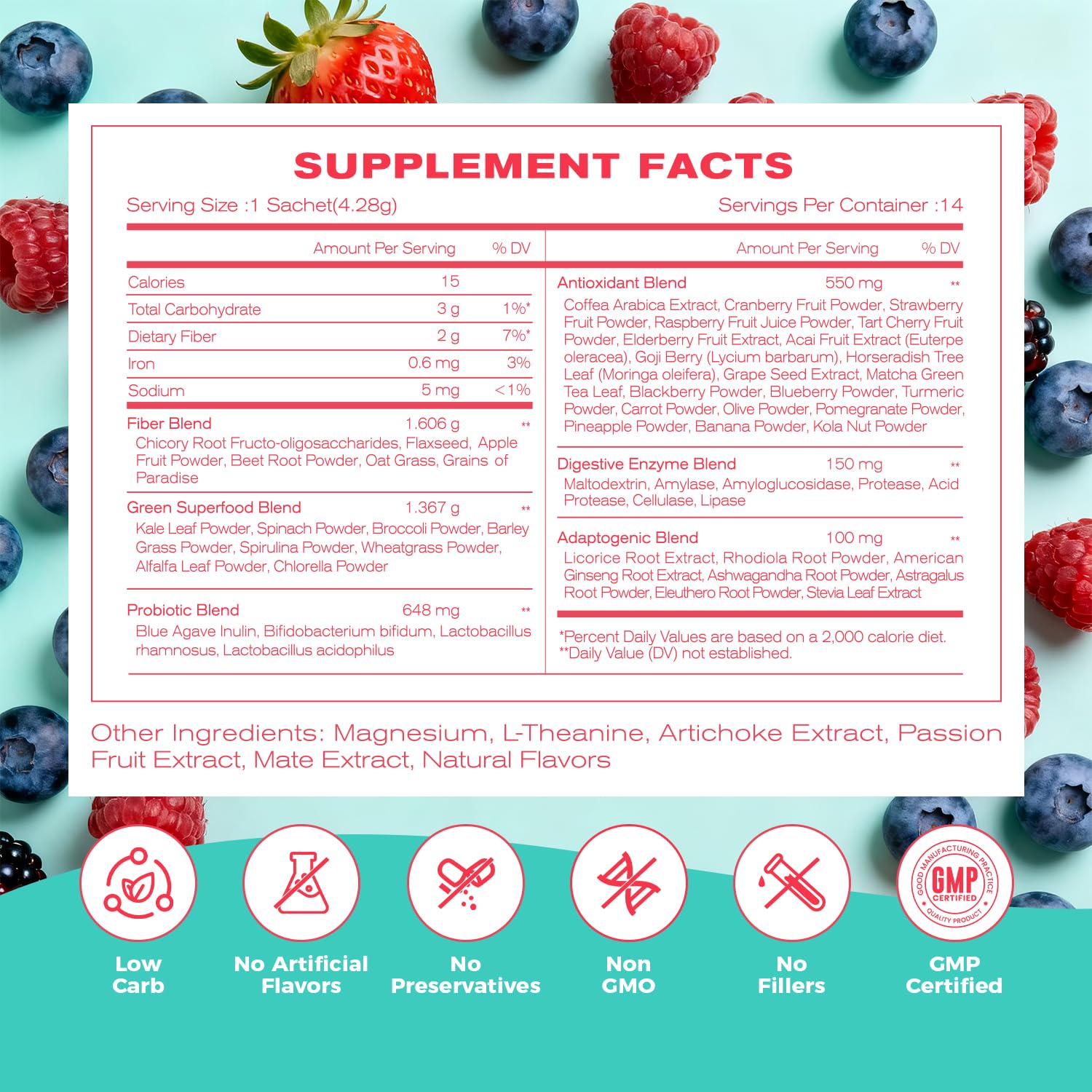 NEWELLME Daily daily Supplement Drink Mix sachet opened