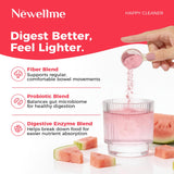 NEWELLME Daily daily Supplement Drink Mix sachet opened with powder
