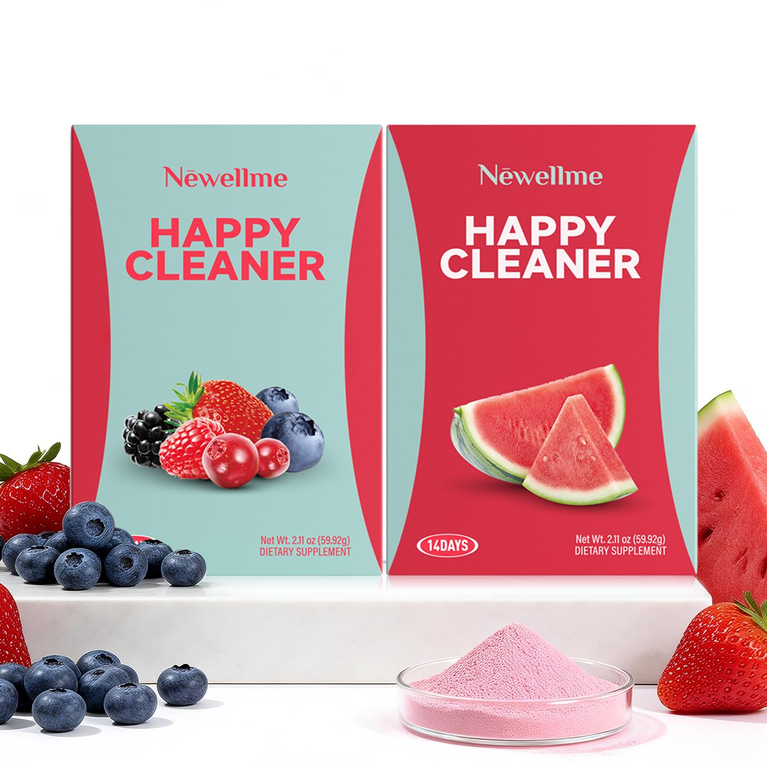 NEWELLME daily Supplement 240g packaging front view