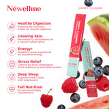 NEWELLME daily Supplement being mixed with water