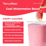 NEWELLME daily Support Supplement sachets displayed on a table