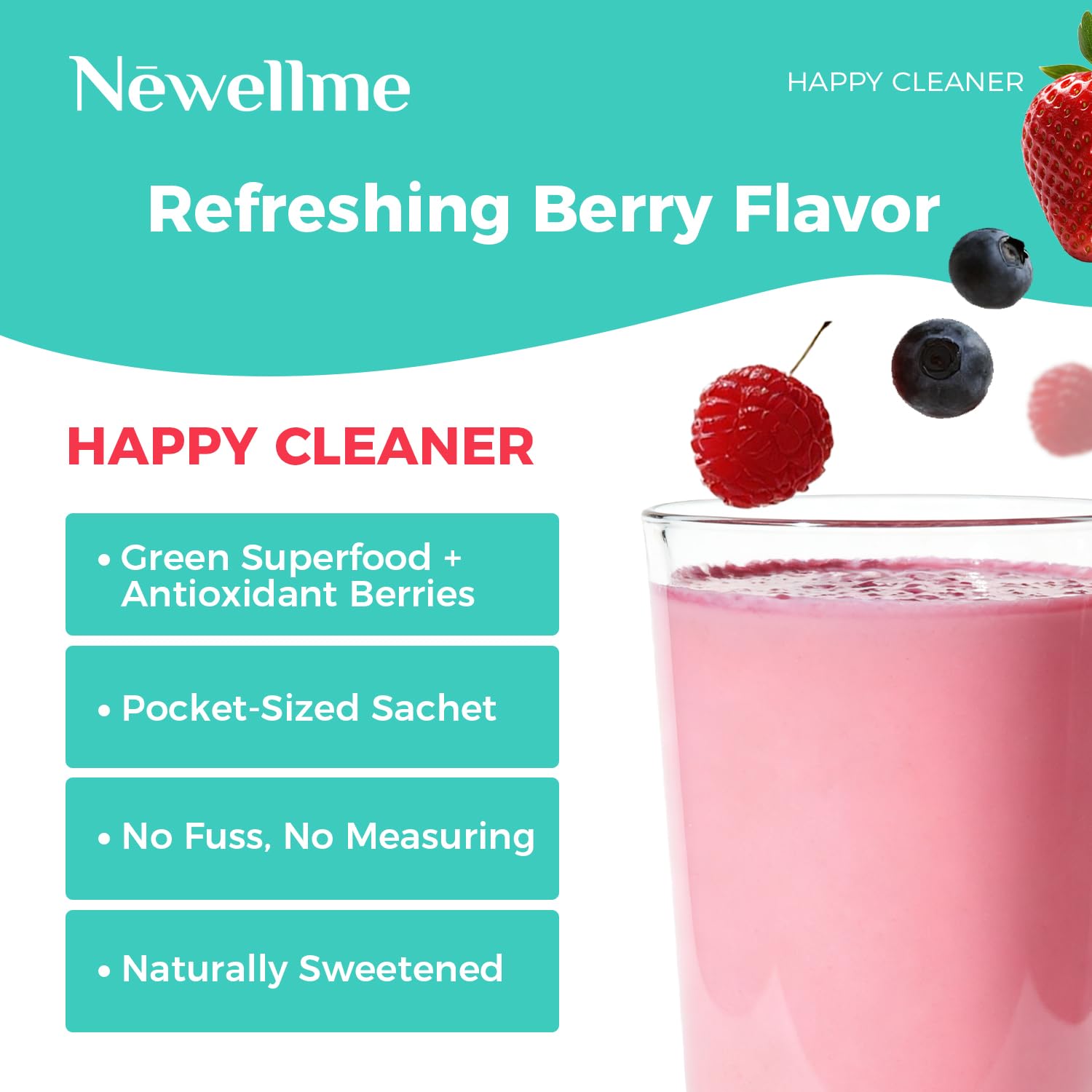 NEWELLME Daily Wellness Drink Mix Watermelon flavour packaging