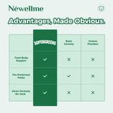 NEWELLME Spirulina Gummy Supplements packaging side view