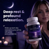 NewJoy Cortisol Support Supplement on a wooden table