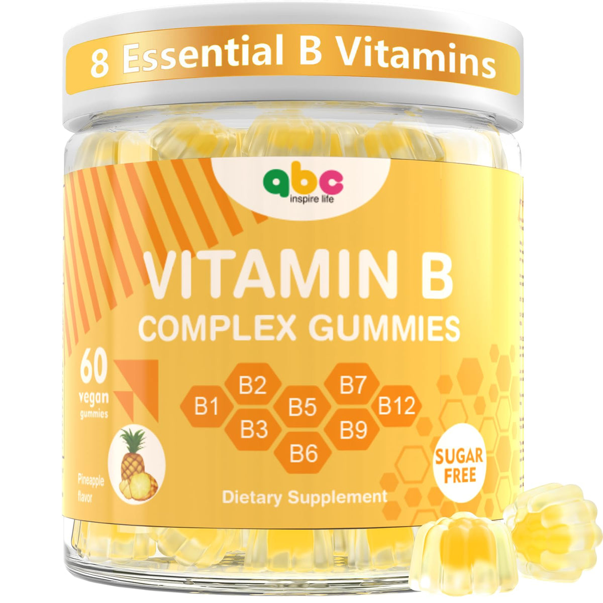NEWOLITE B-Complex Vitamin Gummies bottle front view