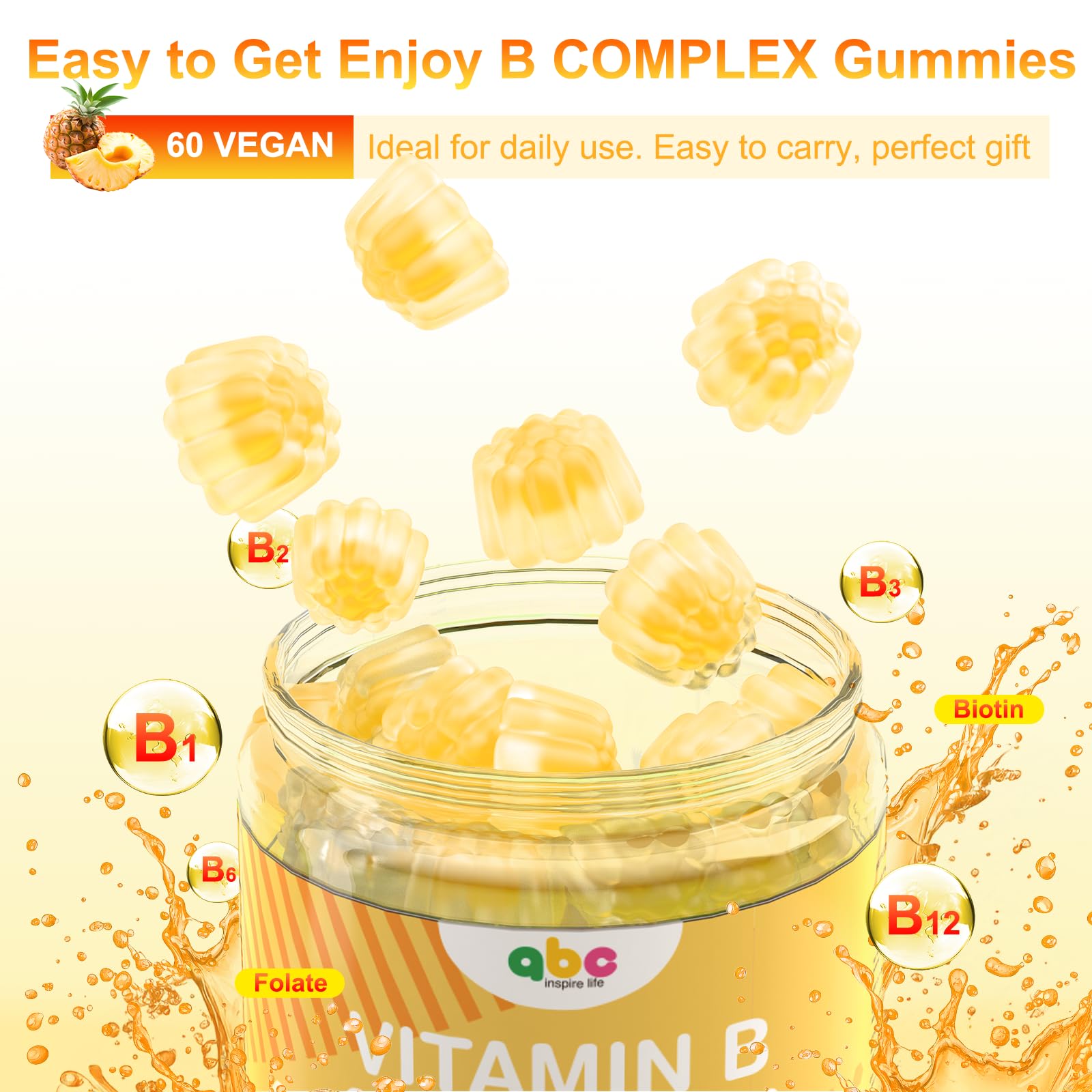 NEWOLITE B-Complex Vitamin Gummies ingredients list